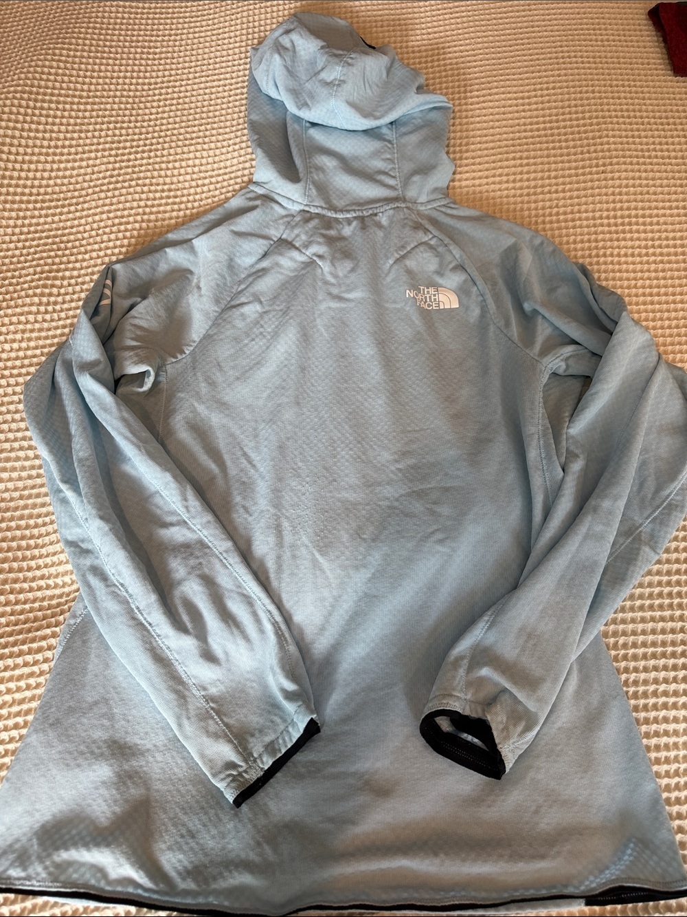 The North Face Summit FUTUREFLEECE LT Hooded Pullover Women’s Medium Blue - Picture 7 of 9